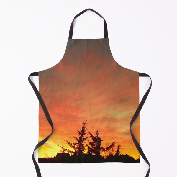 Item preview, Evergreen Trees in the Sunset Sky designed and sold by OrangePyramid.