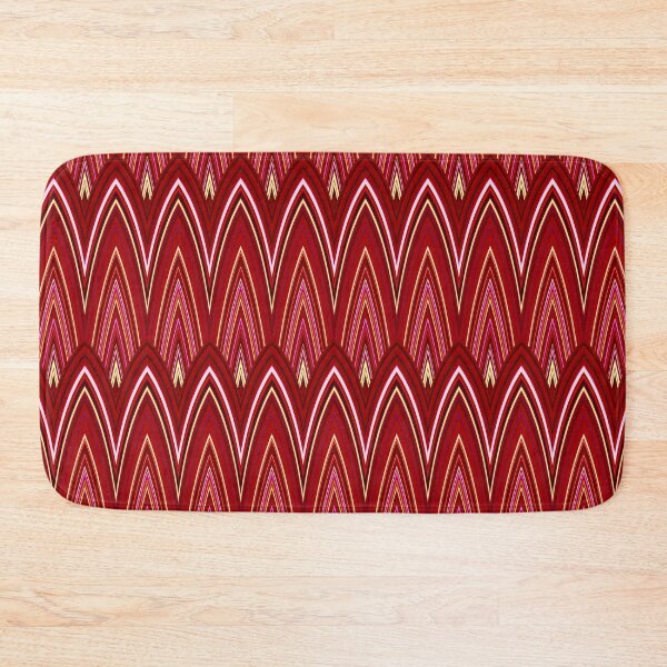 Item preview, Red Waves or Scales designed and sold by Sybille-Yates.