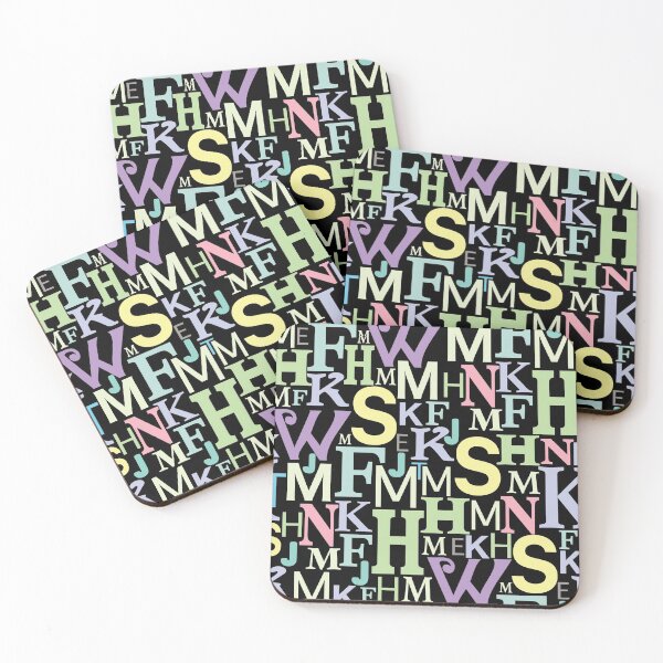 Item preview, letras en estilo pastel de tiempo designed and sold by STG-Designs.