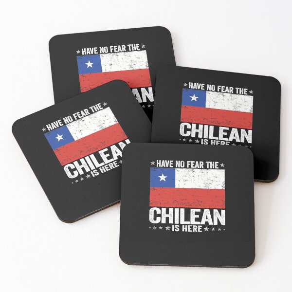 Item preview, Have No Fear The Chilean Is Here  Chile Flag Design designed and sold by JJDzignsShop.