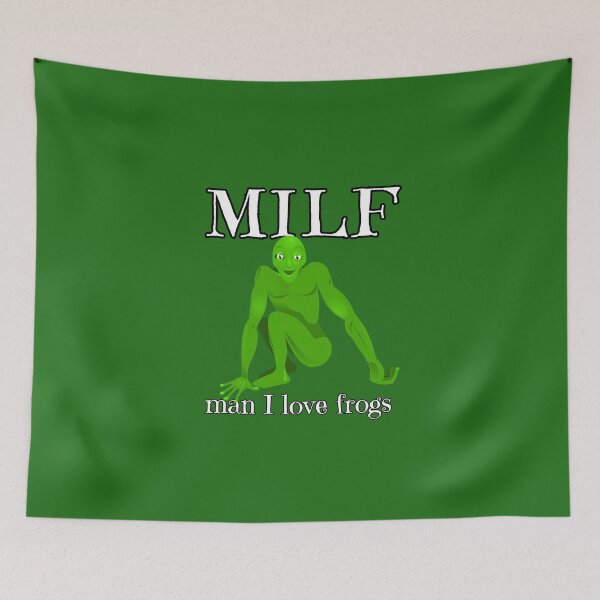 Item preview, MILF Man, I love frogs 3 designed and sold by everything4eva.
