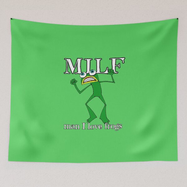 Item preview, MILF Man, I love frogs 4 designed and sold by everything4eva.