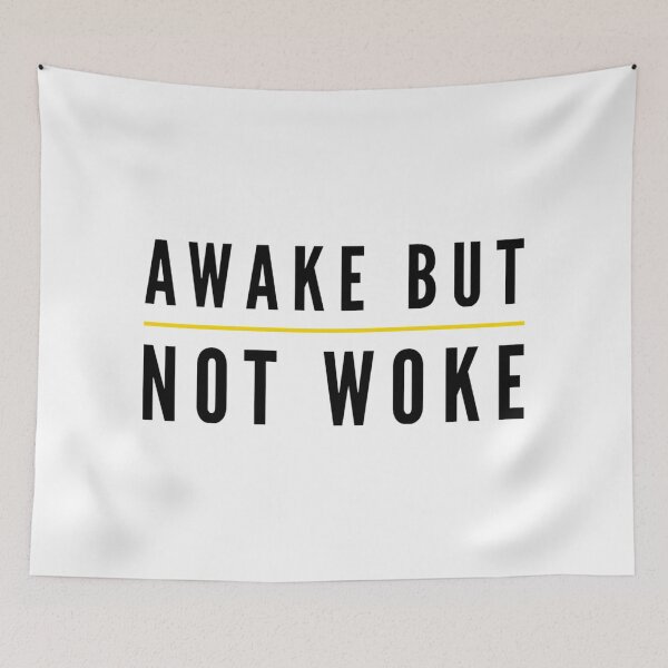 Item preview, Awake But Not Woke designed and sold by suver.