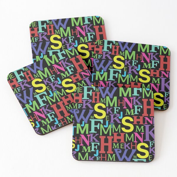 Item preview, letras en estilo vibrante del tiempo designed and sold by STG-Designs.