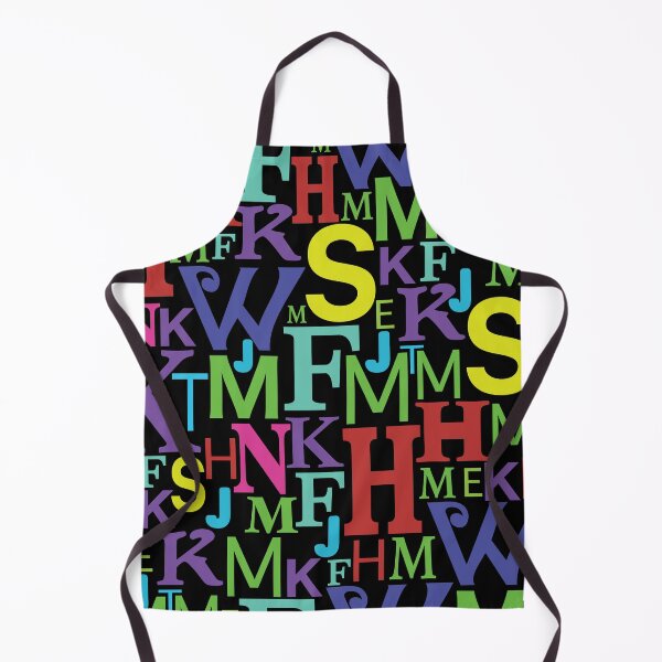 Item preview, letters in time vibrant style designed and sold by STG-Designs.