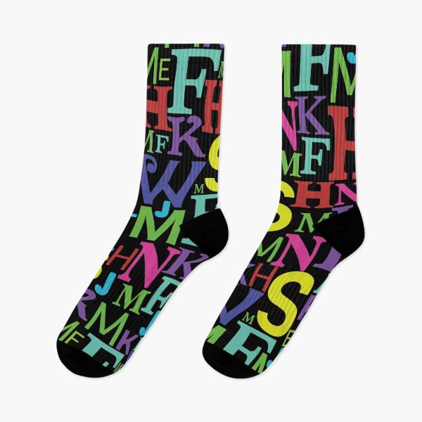 Item preview, letters in time vibrant style designed and sold by STG-Designs.