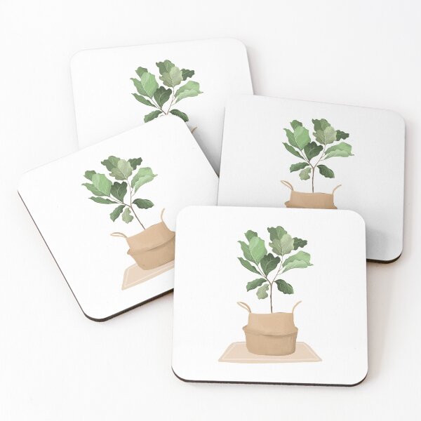 Item preview, Bohemian Fiddle Leaf Fig Tree, House Plant, Plant Lover, Plant Mom designed and sold by LillyCo.