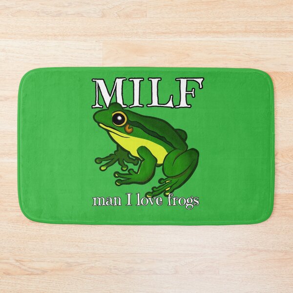 Item preview, MILF Man, I love frogs 6 designed and sold by everything4eva.