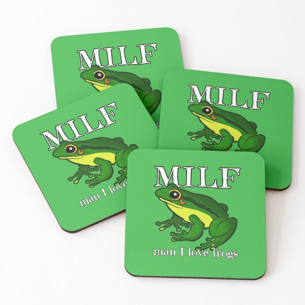 Item preview, MILF Man, I love frogs 6 designed and sold by everything4eva.