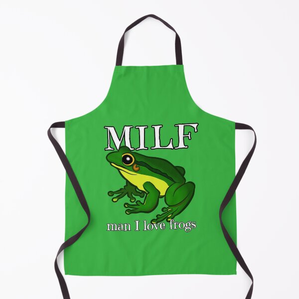 Item preview, MILF Man, I love frogs 6 designed and sold by everything4eva.