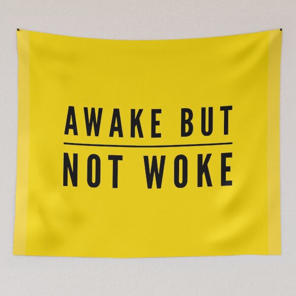 Item preview, Awake But Not Woke designed and sold by suver.