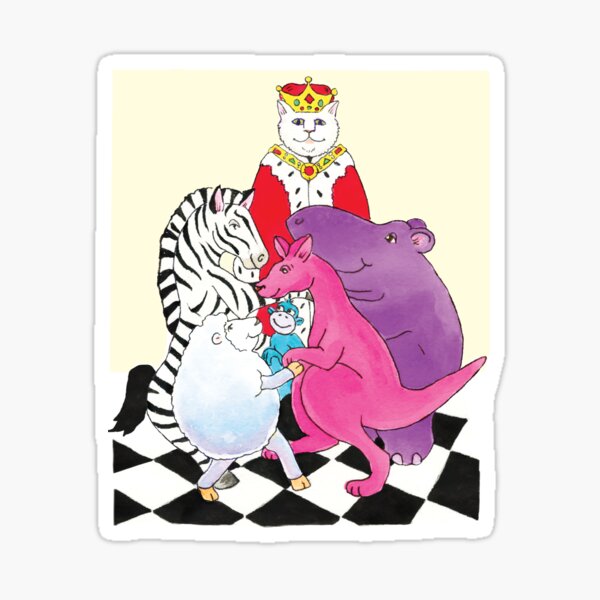 "King Leo’s Guests Rejoicing" Sticker