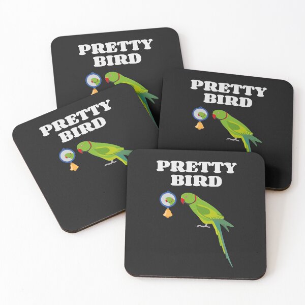 Item preview, Pretty Bird Ring Neck Parakeet designed and sold by TrndSttr.