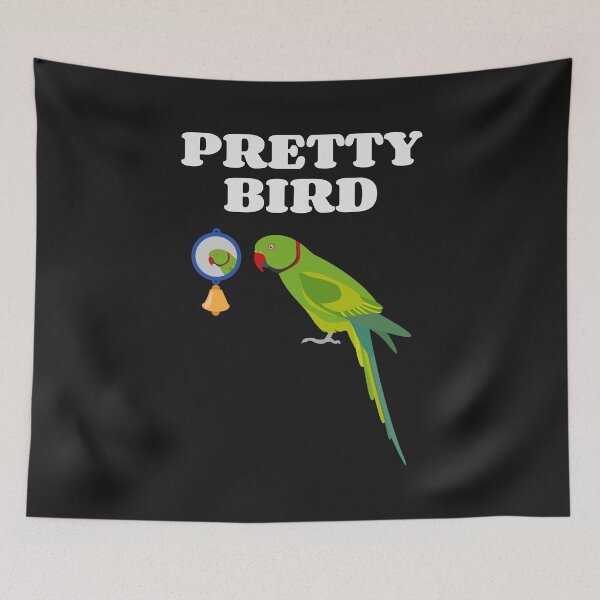 Item preview, Pretty Bird Ring Neck Parakeet designed and sold by TrndSttr.