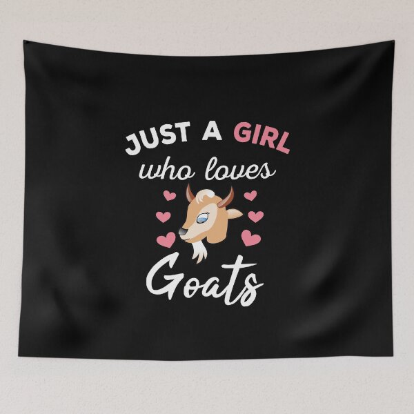 Item preview, Just A Girl Who Loves Goats - Cute and Funny Goats Lover designed and sold by ReadyArt.