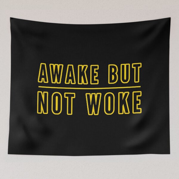 Item preview, Awake But Not Woke designed and sold by suver.