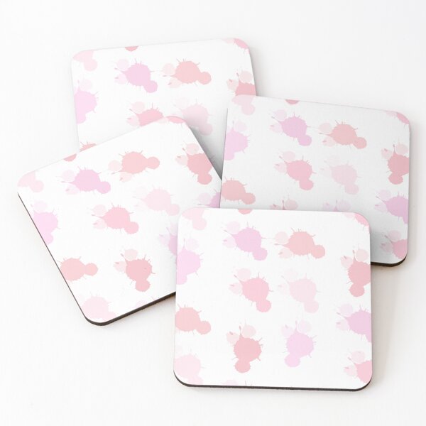 Item preview, Pastel Pinks Splatter Paint - White Ver. designed and sold by atomsandler.