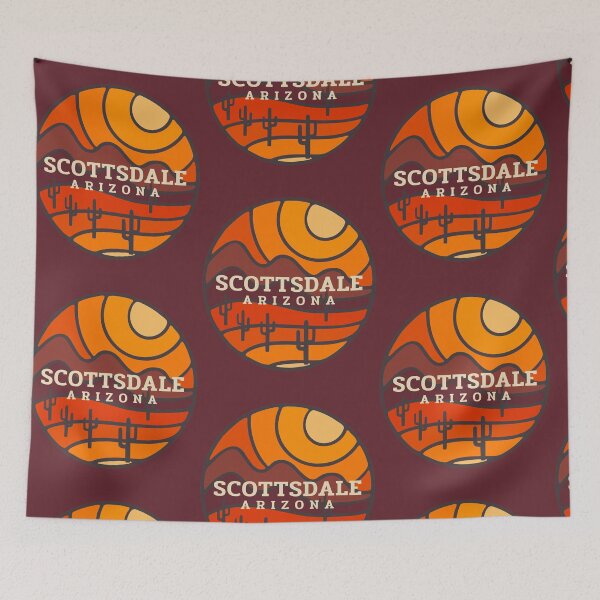 Item preview, Scottsdale Arizona Saguaro Cactus Desert Sunrise AZ Pride designed and sold by palmettodigital.