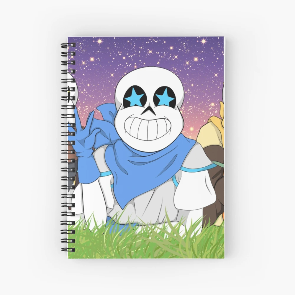 Cross!sans Spiral Notebook for Sale by RosieVampire