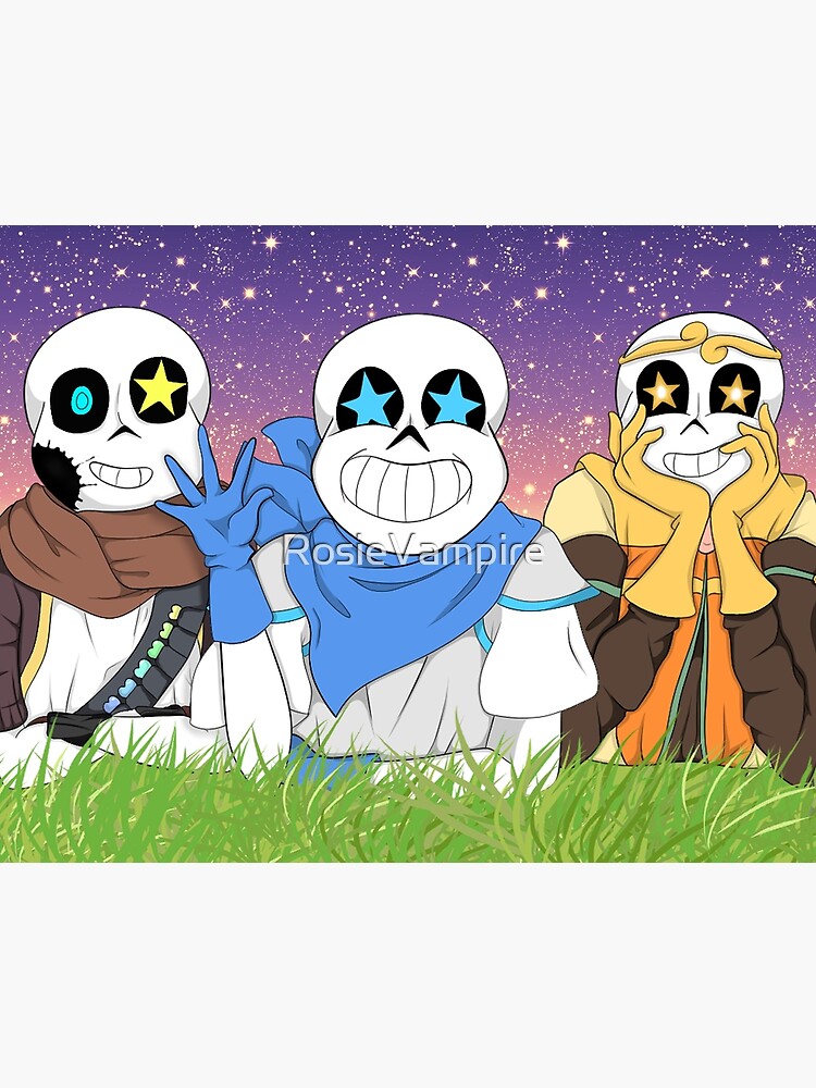 Cross!sans Poster for Sale by RosieVampire