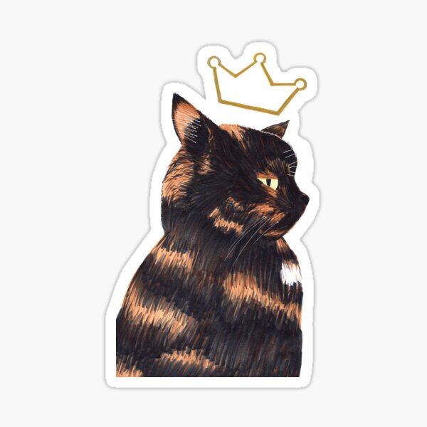 Queen Cat Callister Sticker