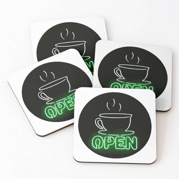 Item preview, Cafe Open designed and sold by KohiClub.