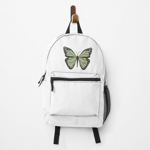 Item preview, cute dainty sage green indie butterfly designed and sold by anna-b-.