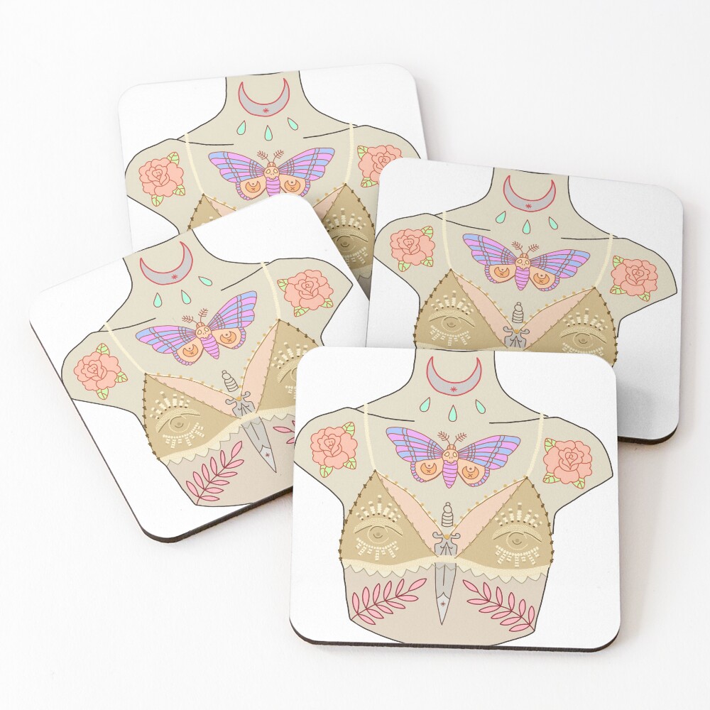 Item preview, Coasters (Set of 4) designed and sold by Rusembell.