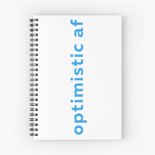 Item preview, optimistic af designed and sold by ZenNerd.