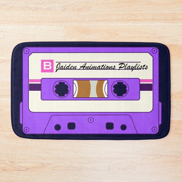 Item preview, Jaiden Animations playlists ,funny retro audio music cassette tape, humor quotes, designed and sold by SGS-.