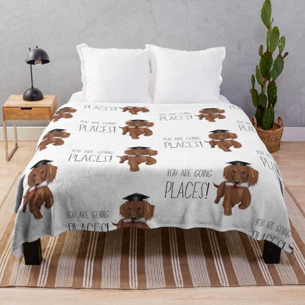 Item preview, Cute Dachshund Graduate Ready For Graduation | You Are Going Places designed and sold by ElysianCreation.