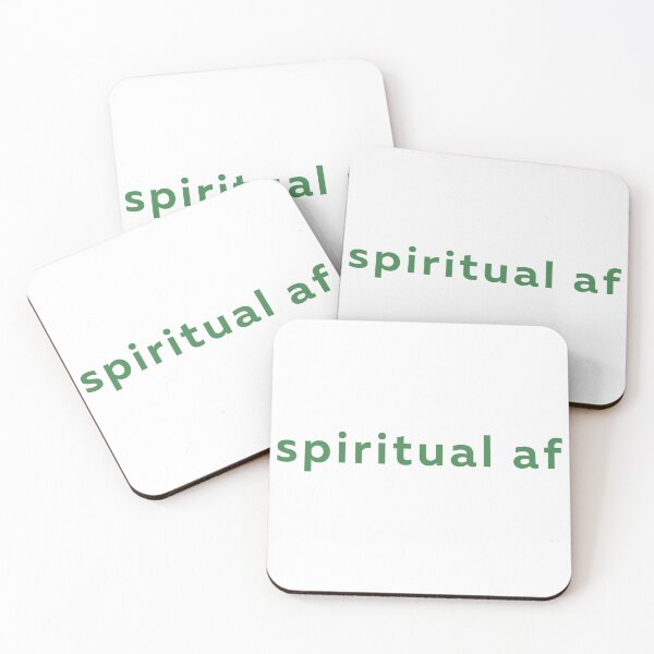 Item preview, spiritual af designed and sold by ZenNerd.