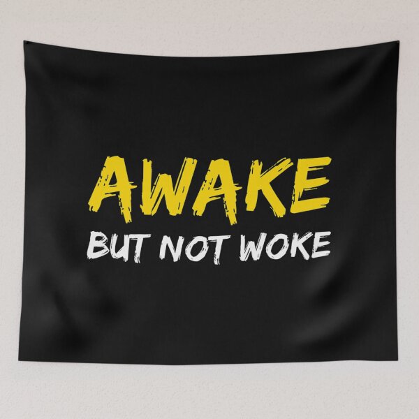Item preview, Awake But Not Woke designed and sold by suver.