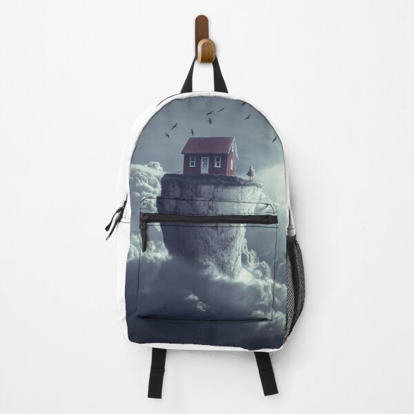 Item preview, House and kid on the flying island designed and sold by KomaVisuals.