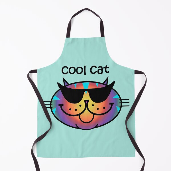 Item preview, Cool Cat 2 - Groovy Rainbow Tabby designed and sold by RawSunArt.