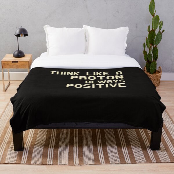 Artikelvorschau, Denken Sie wie ein Proton immer positiv entworfen und verkauft von manardesign.