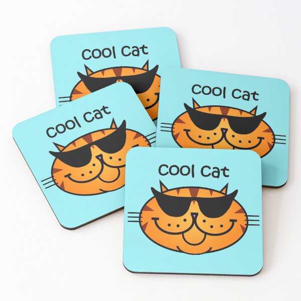 Item preview, Cool Cat 2 - Ginger Tabby designed and sold by RawSunArt.