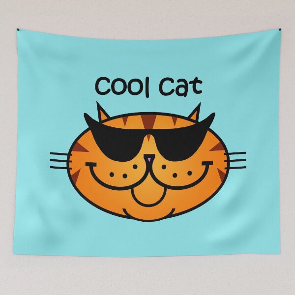 Item preview, Cool Cat 2 - Ginger Tabby designed and sold by RawSunArt.