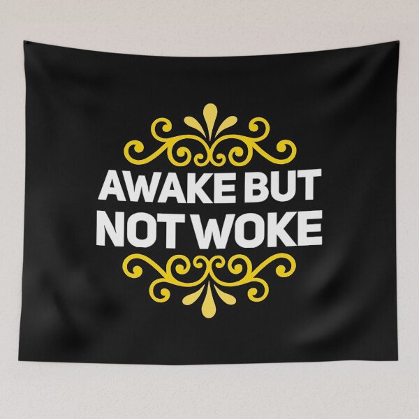 Item preview, Awake But Not Woke designed and sold by suver.