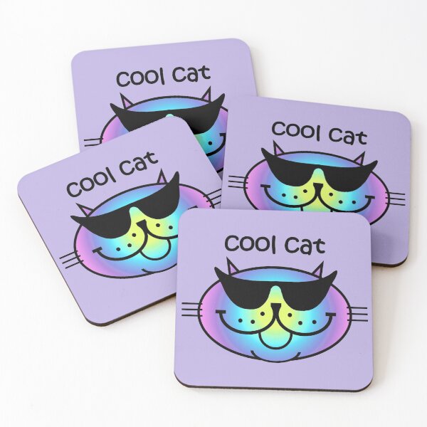 Item preview, Cool Cat 2 - Cool Tones designed and sold by RawSunArt.