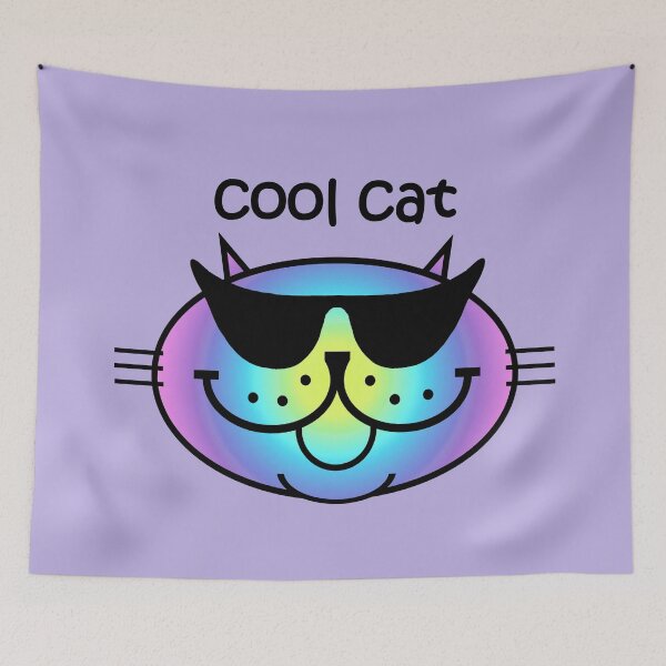Item preview, Cool Cat 2 - Cool Tones designed and sold by RawSunArt.