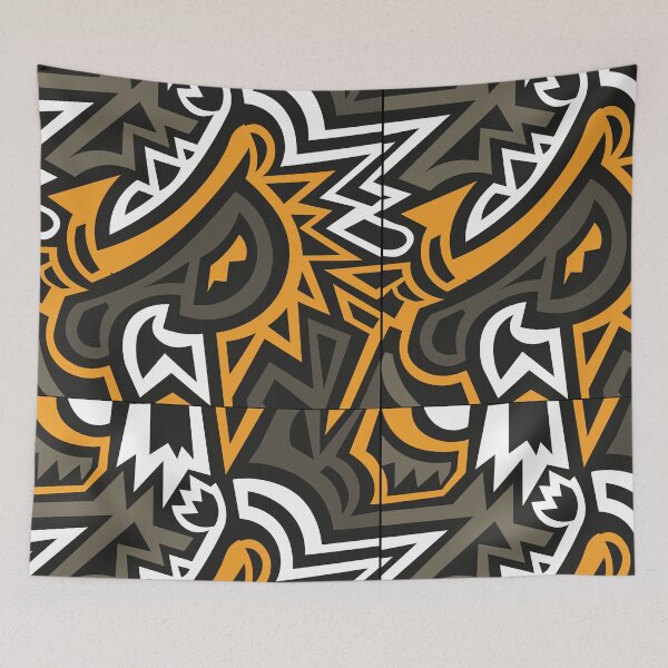 Item preview, Deadfamous Illustration - bright ancient seamless pattern designed and sold by Dead-Famous.