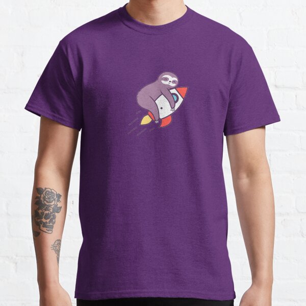 Sloth Rocket Classic T-Shirt