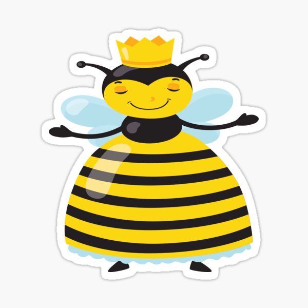 Cute Wholesome Bee Sticker