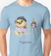 Pugcasso Unisex T-Shirt