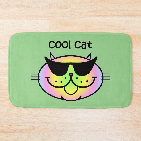 Item preview, Cool Cat 2 - Rainbow designed and sold by RawSunArt.