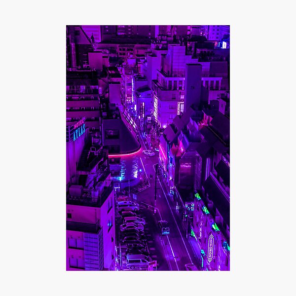 "Ethereal Views From Tokyo Rooftops" Photographic Print For Sale By ...