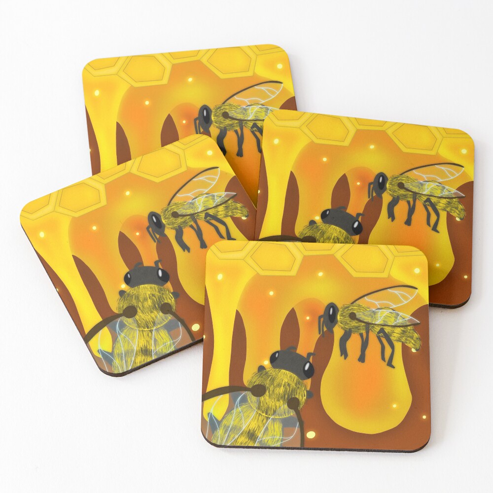 Item preview, Coasters (Set of 4) designed and sold by RaspberryTea663.