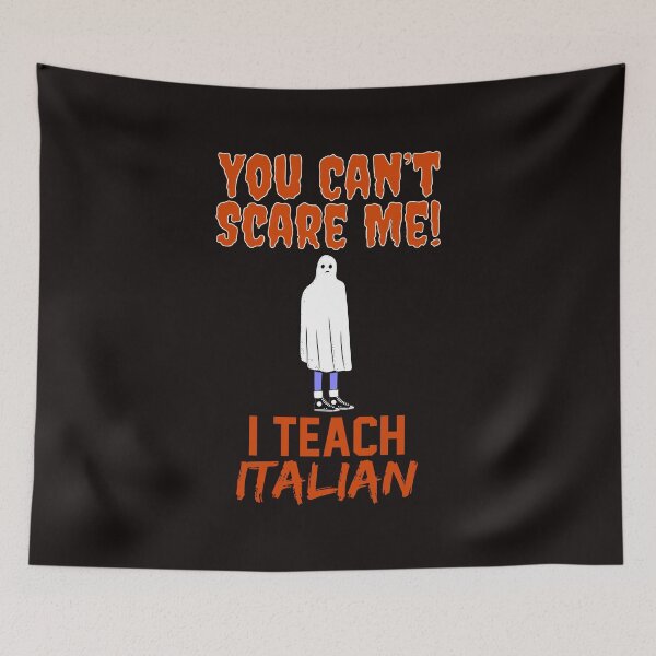 Item preview, Funny Gift for Italian Teachers Halloween designed and sold by TrndSttr.