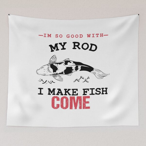 Item preview, Soy tan bueno con mi caña que hago venir a los peces designed and sold by ZAstore.